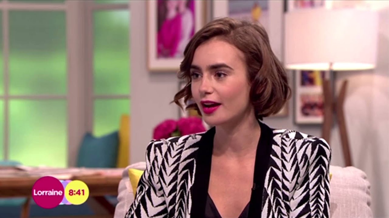 Lily Collins On Ageing In 'Love, Rosie' | Lorraine