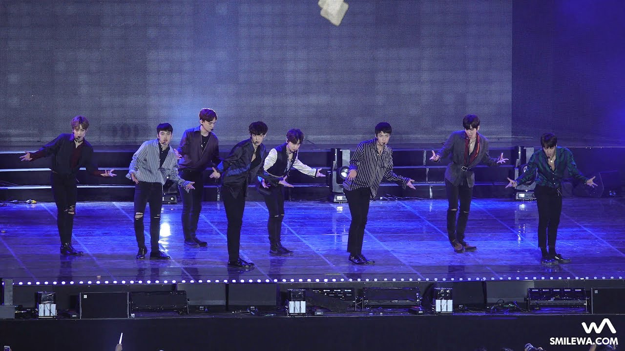 170602 EXO 'Lotto' 4K 직캠 @월드 프렌즈 뮤직 페스티벌 4K Fancam by -wA-