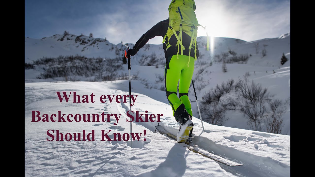 A Must Know for All Backcountry Users - Emergency Winter Ski Shelter