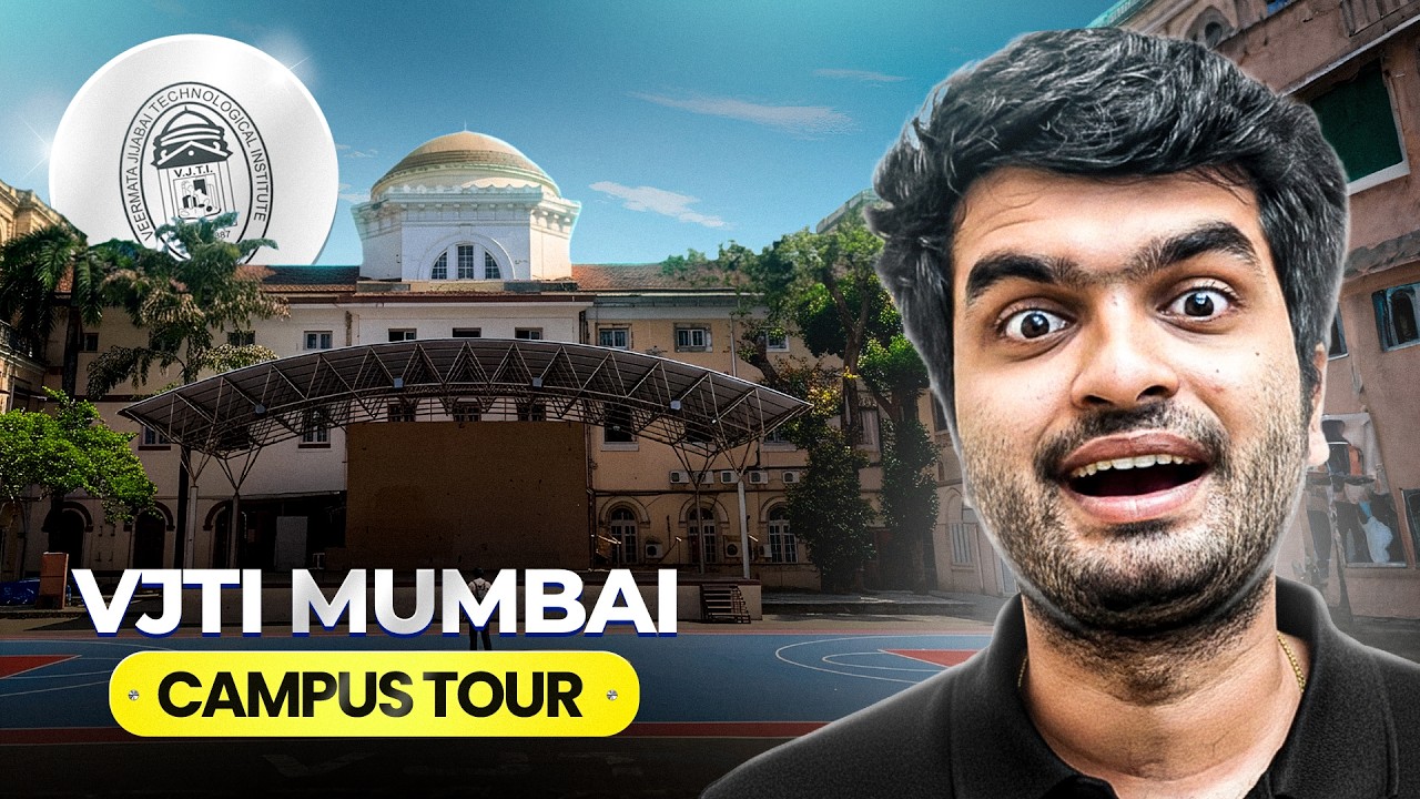 VJTI Mumbai Campus Tour | College, Canteen, Clubs, Labs, Sports Grounds & Campus Life 🔥
