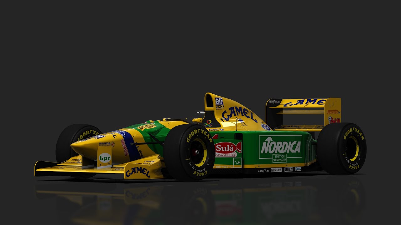 Assetto Corsa 1993 ASR Formula One Benetton B193 Ford Riccardo Patrese Japanese Grand Prix Track