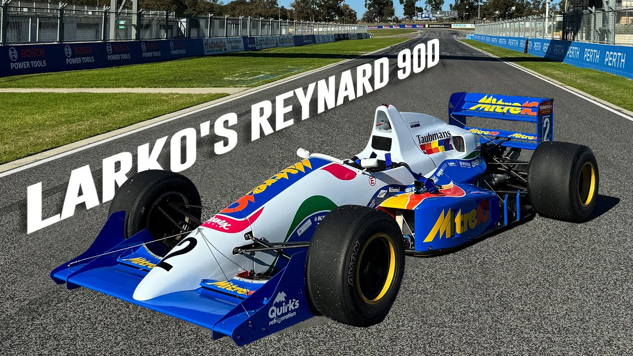 Driving a beautiful ex-Mark Larkham Formula Holden