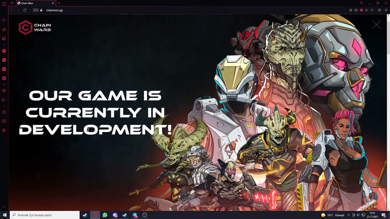 Chainwars GameFi NFT On Blockchain - Play To Earn