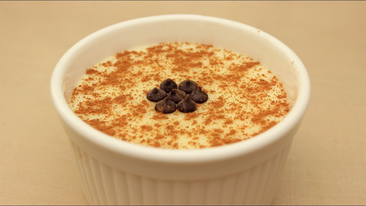Custard Recipe with Mastic Drops - Turkish Pudding