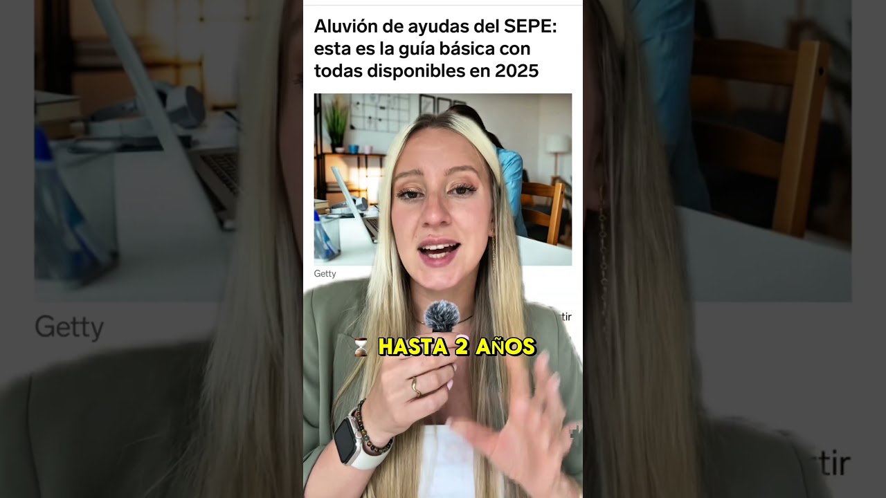 Ayudas del SEPE 2025 ℹ️ Te lo contamos TODO 💡#shorts
