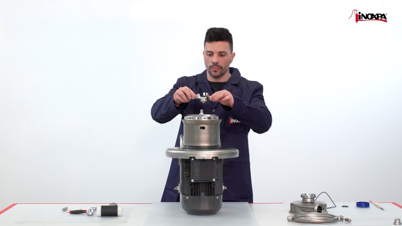 REPLACEMENT OF SINGLE MECHANICAL SEAL - HYGINOX SE CENTRIFUGAL PUMP 