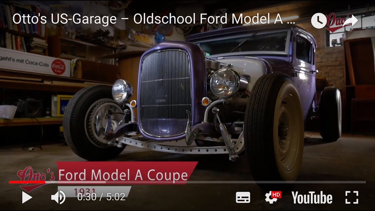 Oldschool Ford Model A Hot Rod 1931–Otto's US-Garage