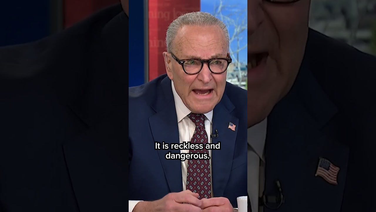 'Reckless and dangerous': Sen. Schumer blasts Trump's regime change in Venezuela