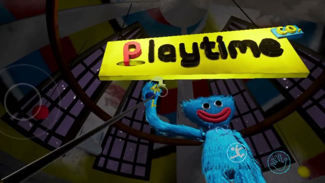 Poppy Playtime Chapter 1 Full Gameplay | Huggy Wuggy Chase | Horror Game Walkthrough 😱