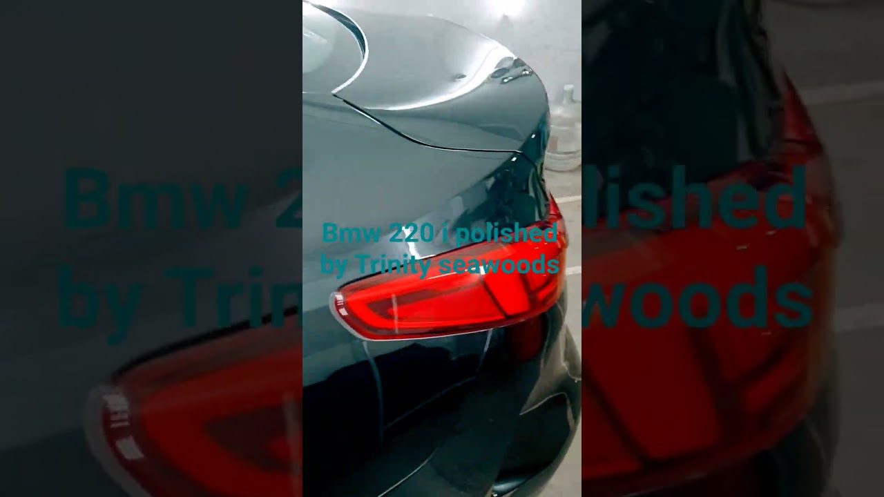 bmw 220 i polsihing and detailing#wuerth#german#instafinish#3m#trinity#seawoods