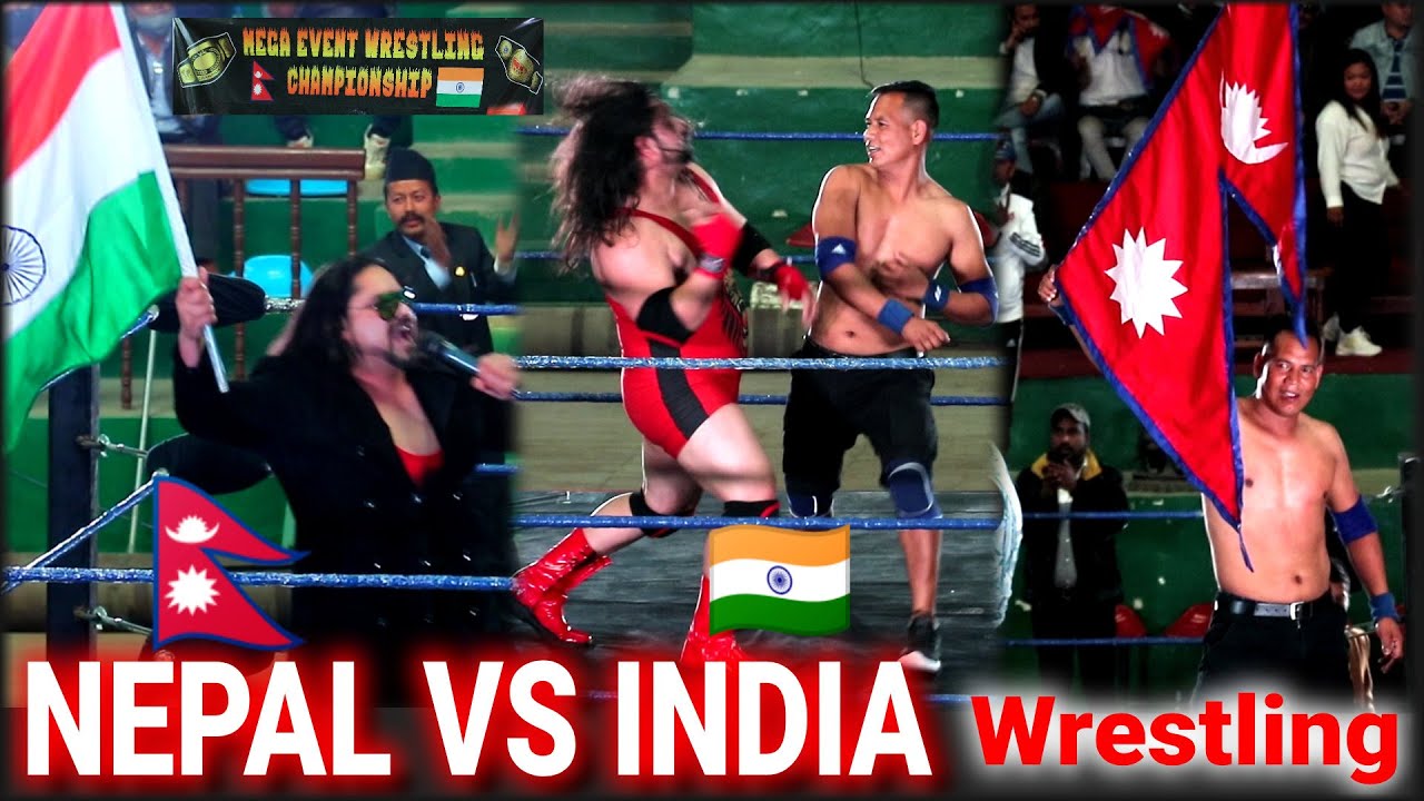Nepal🇳🇵VS 🇮🇳India International Wrestling||नेपाली र भारतिय रेस्लर बिच घमासान||