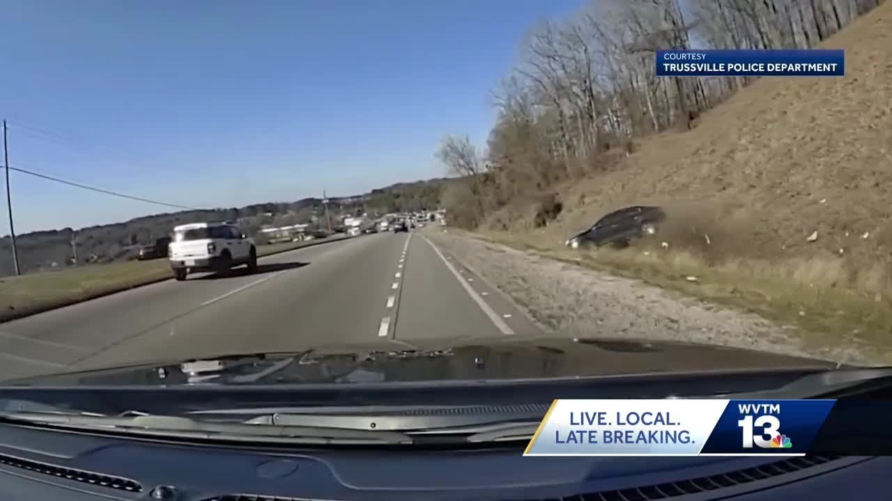 CAUGHT ON CAMERA: Trussville Police gains thousands of views on social media with dash cam video