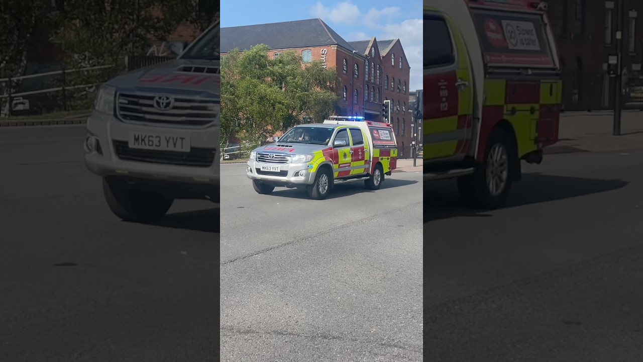 Handsworth BRV responding - West Midlands Fire Service #fire #firefighter #emergency #news