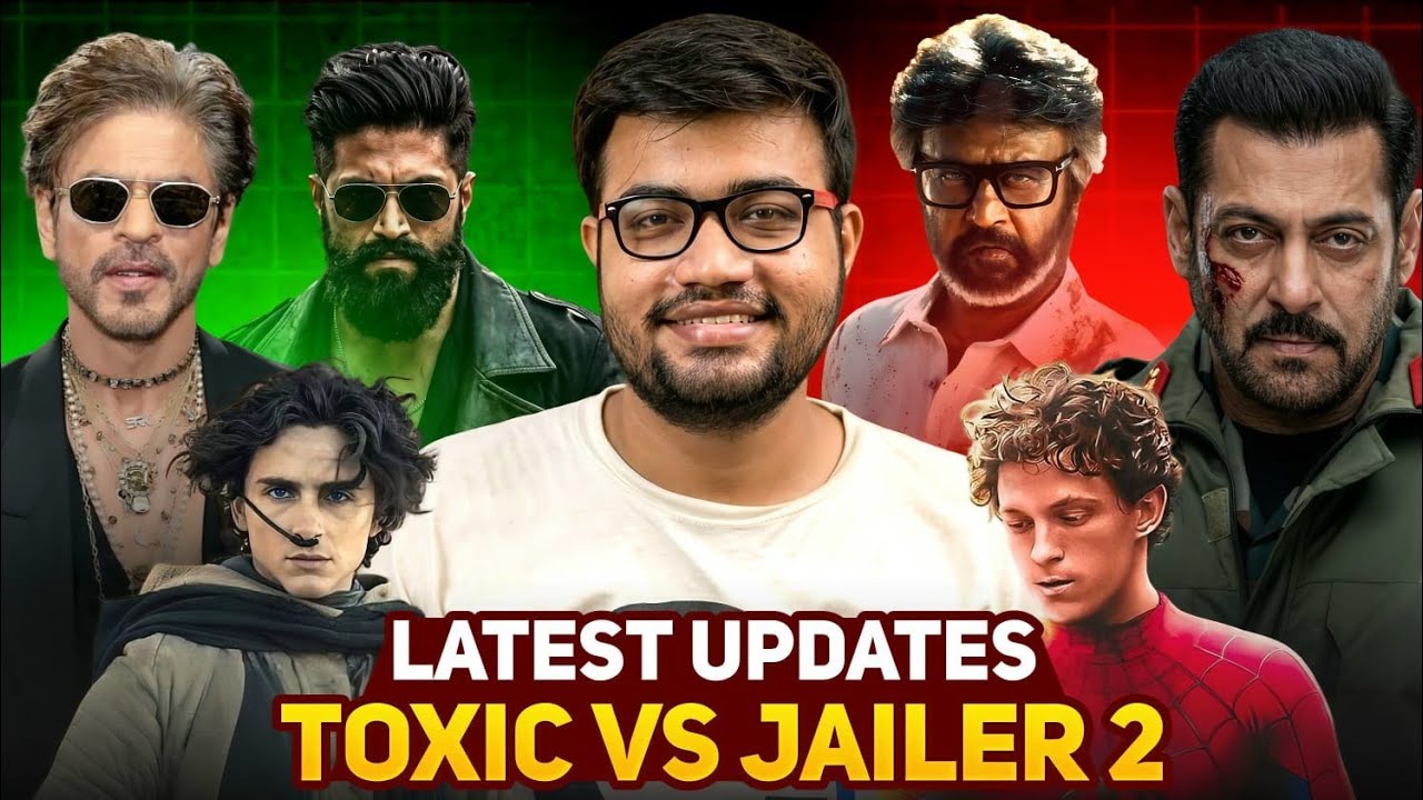 SRK in Romantic Movie|Toxic VS Jailer2|Maatrubhumi|Dhurandhar2 Runtime|Dune3|Spiderman Brand New Day