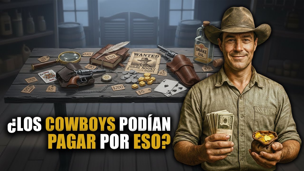 ¿Cuánto costaban REALMENTE las cosas en el Viejo Oeste? (te quedarás impactado)