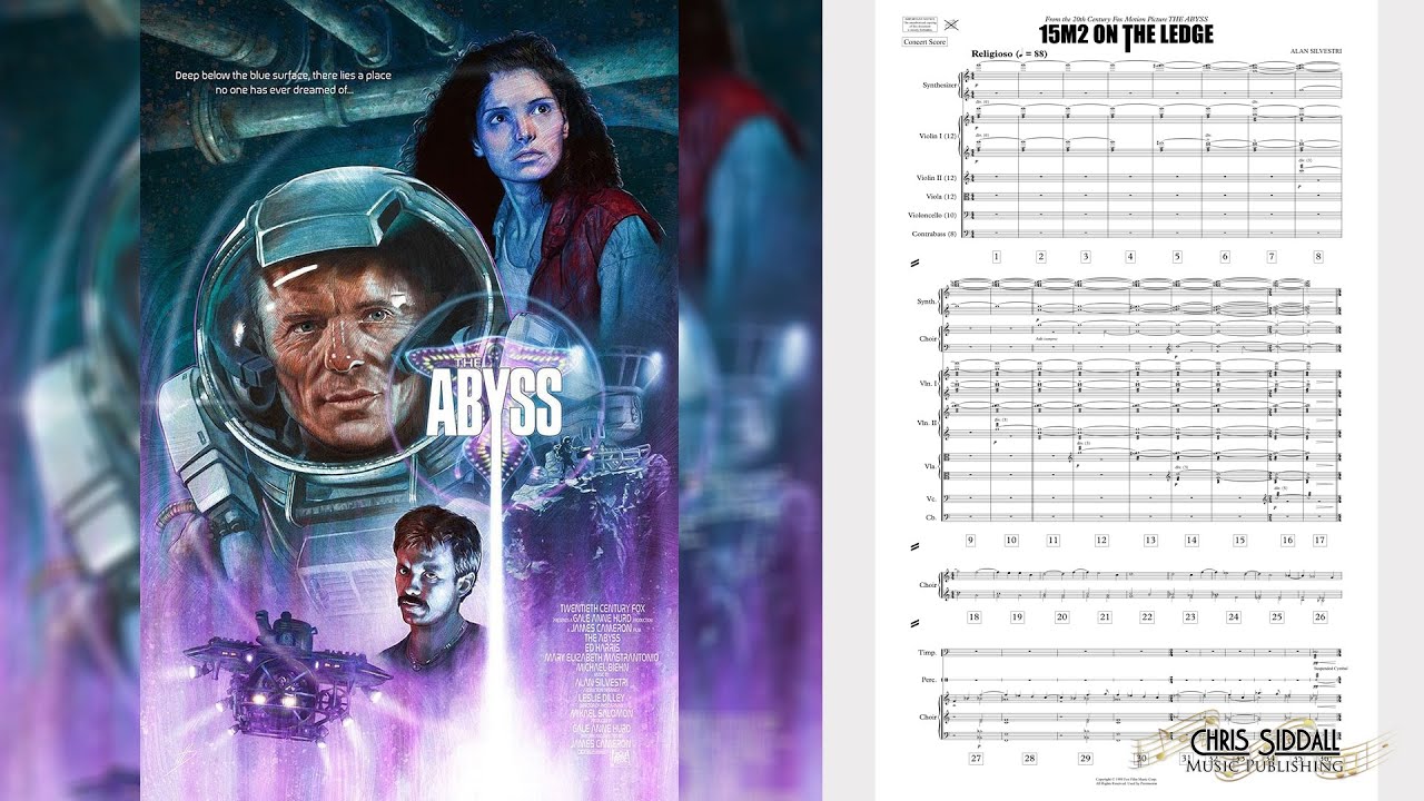 BUD ON THE LEDGE from The Abyss - Alan Silvestri