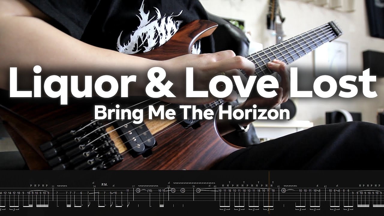 【Bring Me The Horizon】Liquor & Love Lost (Instrumental cover) 2023【Guitar Cover】＋Screen Tabs
