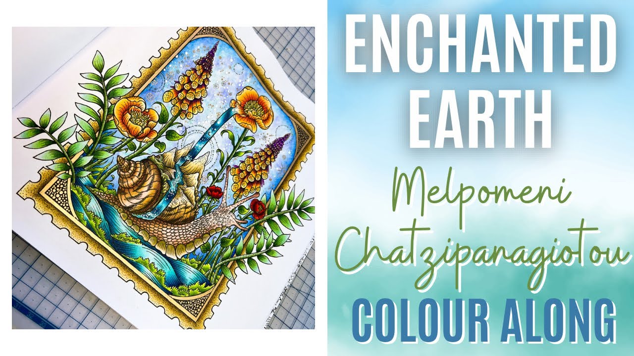 Colour Along | Enchanted Earth by Melpomeni Chatzipanagiotou