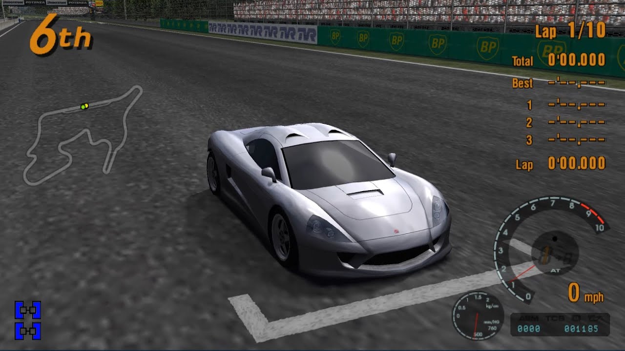 Gran Turismo 3: A-Spec Simulation Mode Professional League Gran Turismo World Championship.
