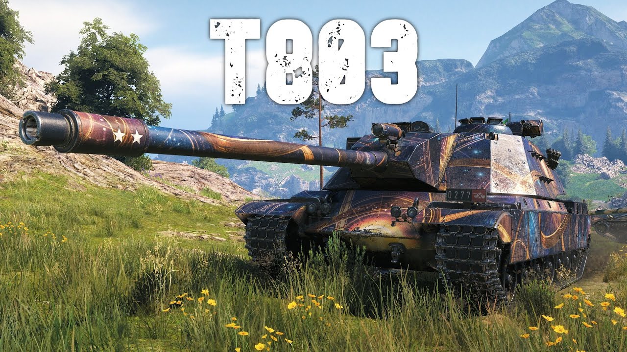 World of Tanks T803 - Tier XI American Heavy Tank.