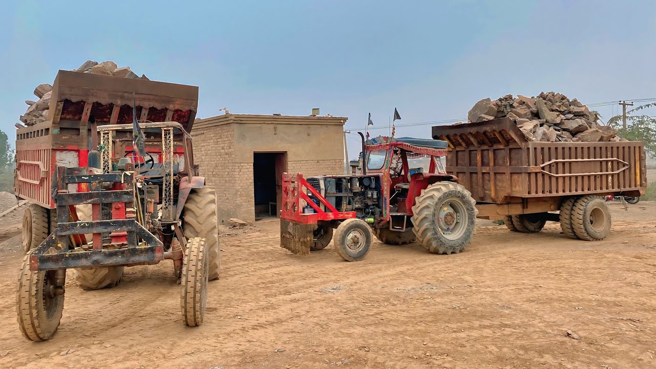 Amazing Quarry Primary Rock Crushing Machine Working || Setisfying Rock Crusher || Stone Crushing