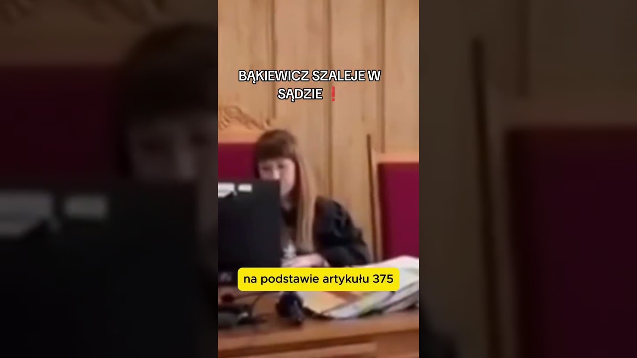 KRZYCZ, ŻE PRZEŚLADUJĄ A 2 MILIONY LAJK&Oacute;W MASZ GWARANTOWANE - BĄKIEWICZ ZROBIŁ BURDĘ PODCZAS  WYROK