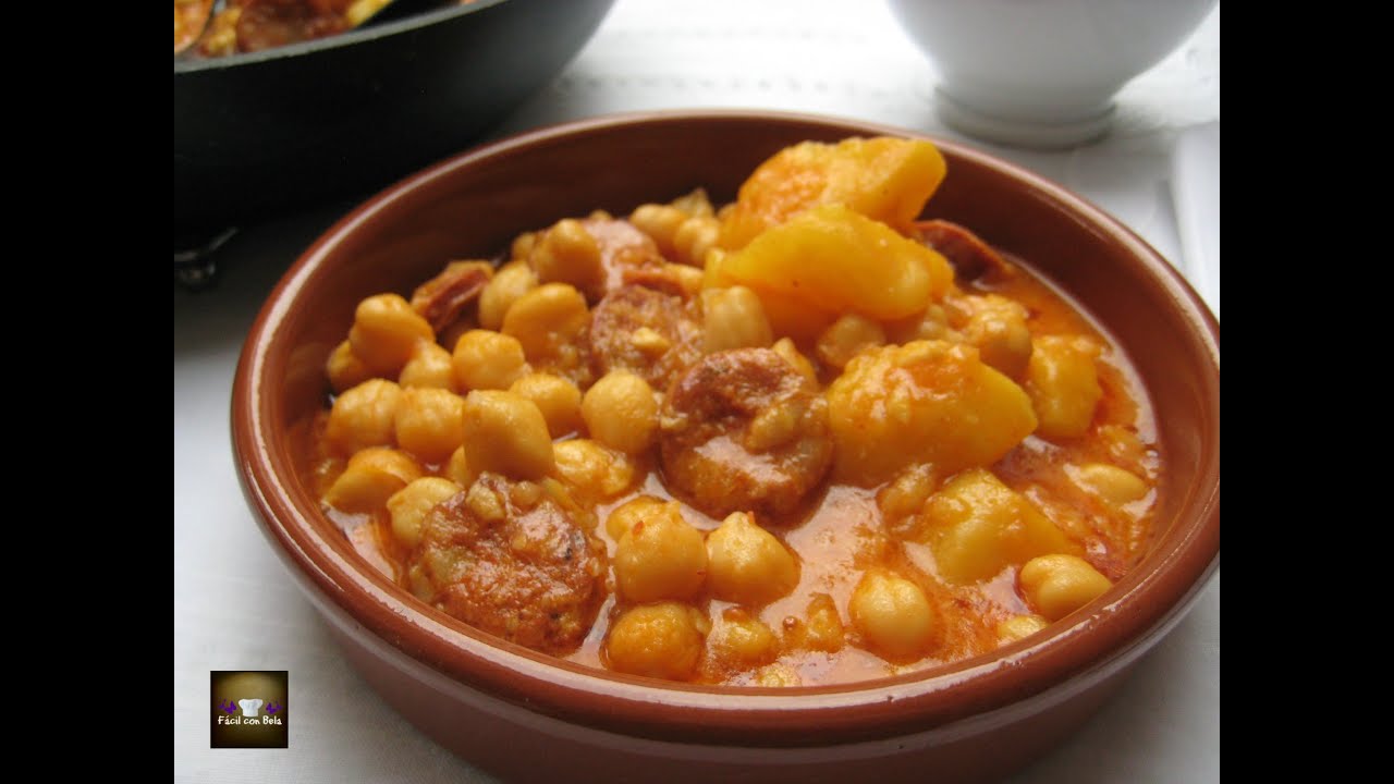 Potaje de Garbanzos con Chorizo y Patata