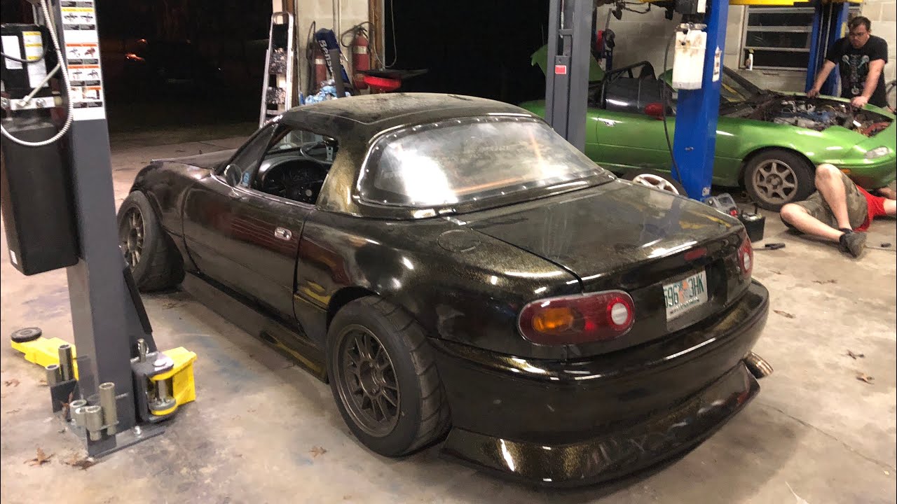 LS Miata Gets INDESTRUCTIBLE Body Kit!