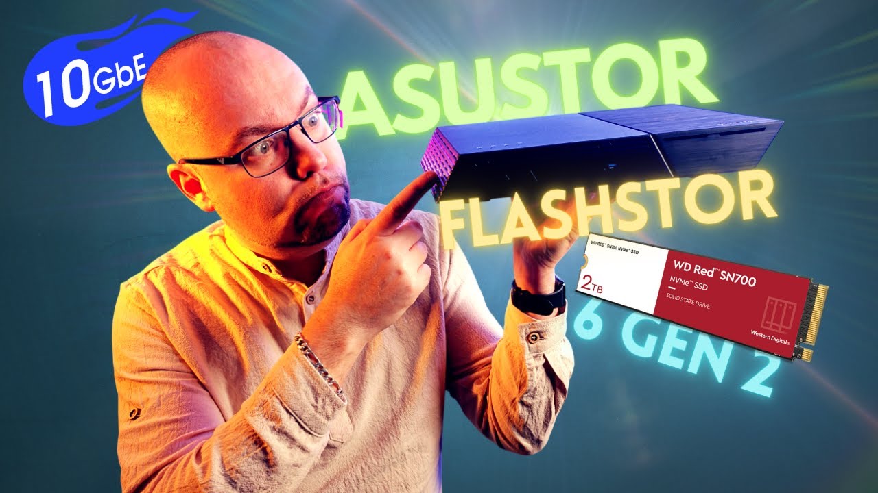 Ce NAS ne fait aucun COMPROMIS, Performances de folie ! Asustor Flashstor 6gen2 FS6806X 🚀