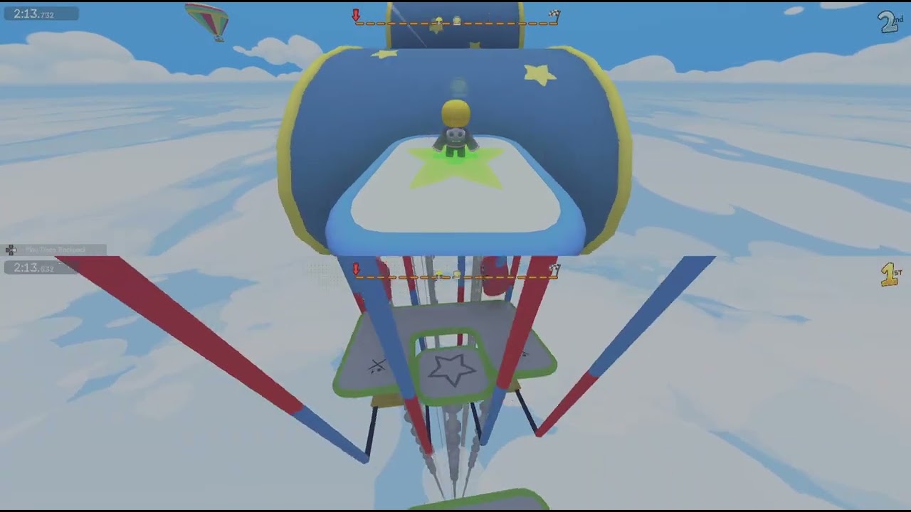 Wobbly Life Obby Race... WHO WINS?