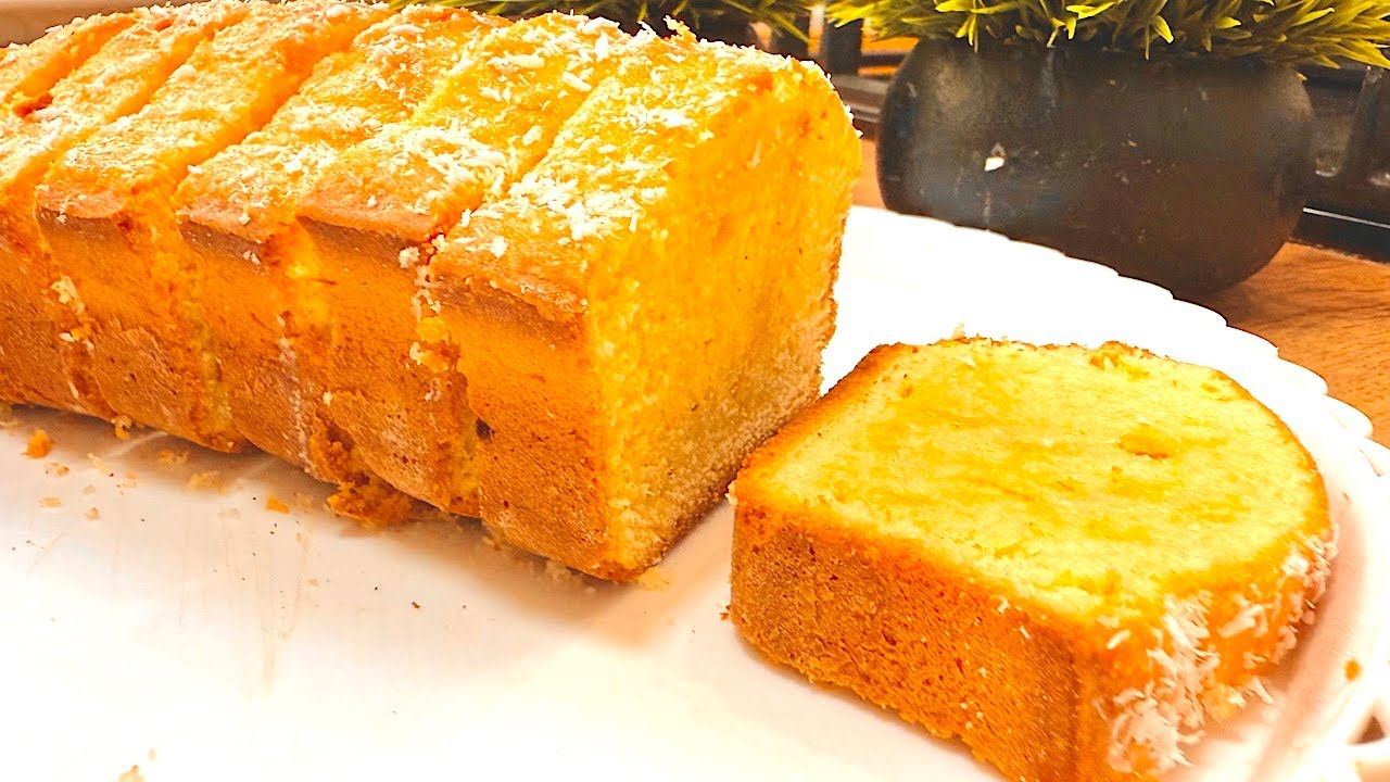 The famous orange cake that melts in the mouth ! Quick and simple recipe