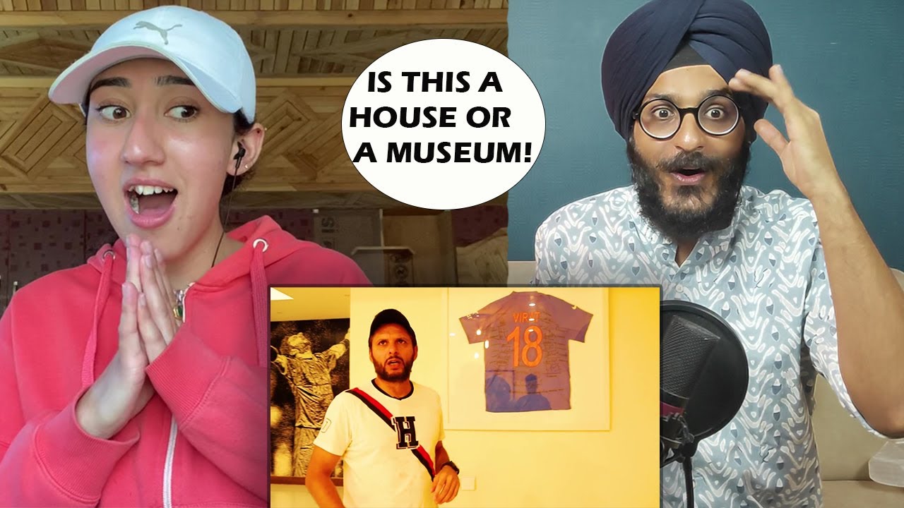 Indian Reaction to Shahid Afridi Home Tour Exclusive Video | Raula Pao