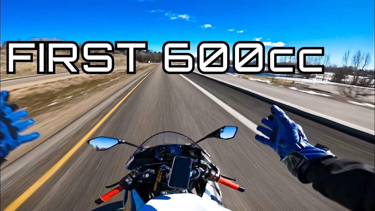 Мой первый мотоцикл объемом 600 куб. см... (zx6r 2025 года)
