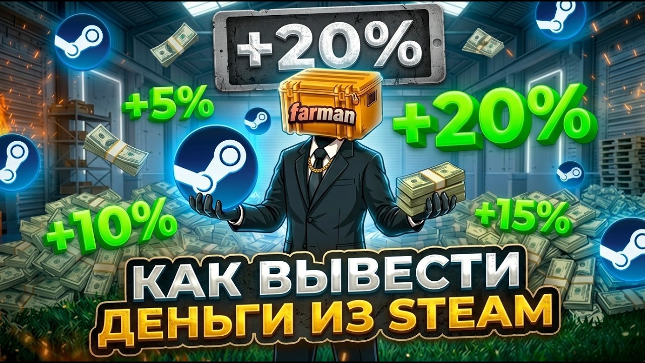 HOW TO PROFITABLY WITHDRAW MONEY FROM STEAM IN 2026? | CS2 CASE FARM