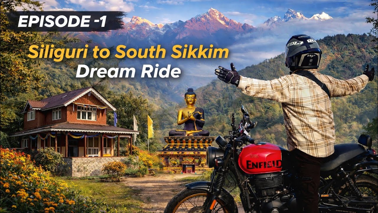 Siliguri To South Sikkim Bike Ride | Motovlog | Traveller TT