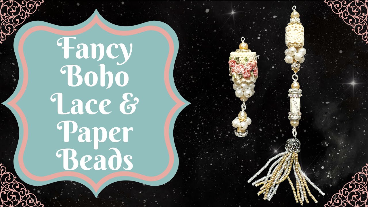 Lace & Paper Beads: The Ultimate Boho DIY
