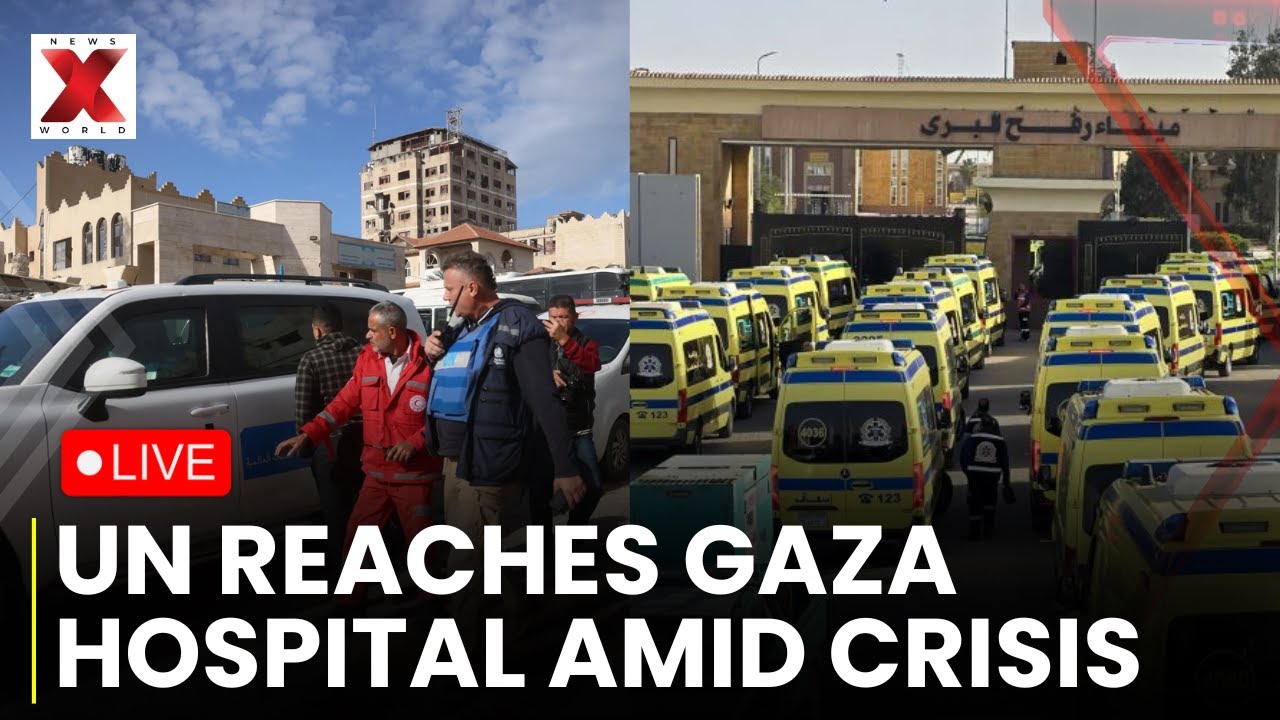 LIVE: UN Reaches Khan Younis Hospital As Israel Halts Rafah Evacuations | Rafah Crossing
