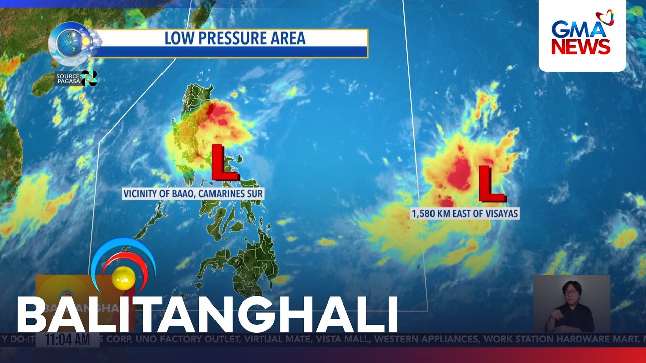 PAGASA - 2 LPA, binabantayan sa loob at labas ng PAR | Balitanghali