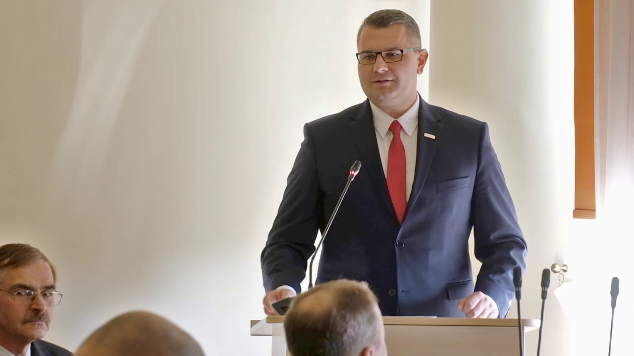 Przemówienie burmistrza Jarosława Szlachetki otwierające kadencję 2018-2023