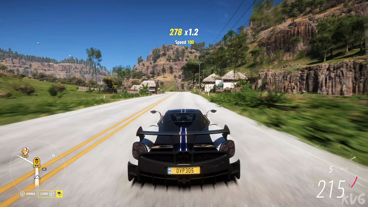 Forza Horizon 5 - Pagani Huayra BC 2016 - Open World Free Roam Gameplay (XSX UHD) [4K60FPS]