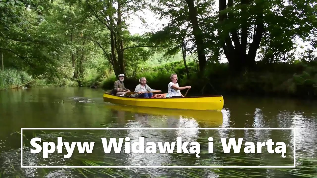 Widawka - spływ w canoe
