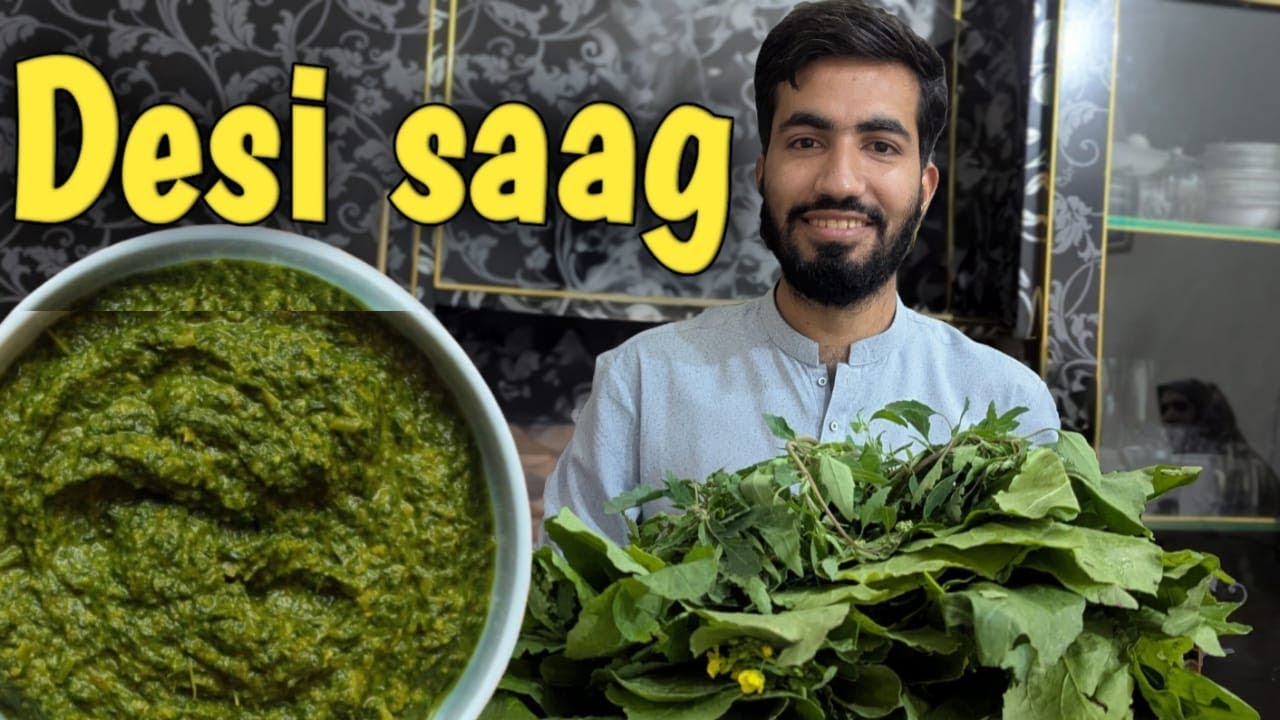 Aaj Phli Baar Saag bnaya || How to Make Sarson ka Saag