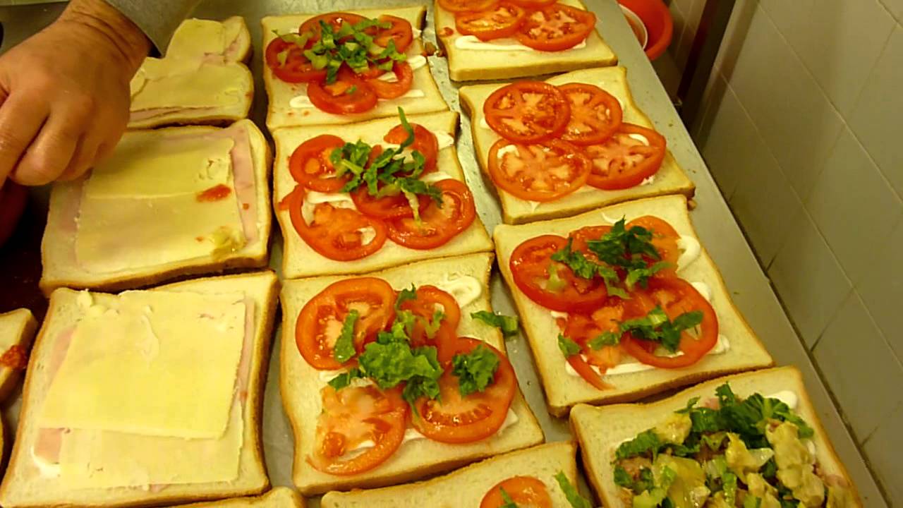 Come fare i Tramezzini - Mignon da rinfresco -  Video