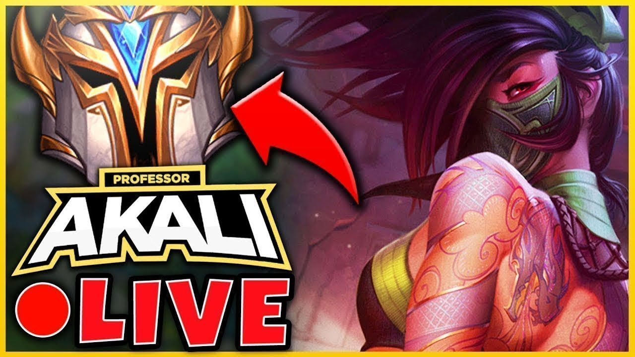 PROFESSOR AKALI - 80% WINRATE TO CHALLENGER - League of Legends