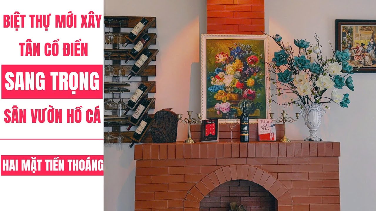 VILLA TÂN CỔ ĐIỂN MỚI XÂY GÓC 2 MẶT TIỀN THOÁNG ĐÃNG 