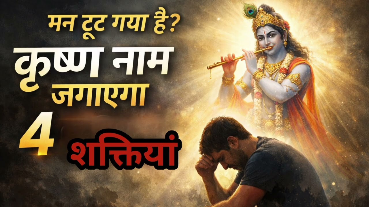 जब टूट जाता है मन, तब कृष्ण नाम जगाता है | मन को उठाने वाली 4 दिव्य शक्तियाँ