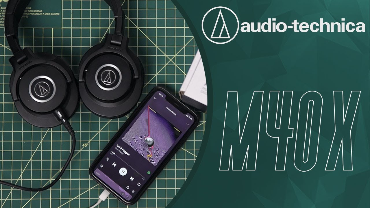O HEADPHONE PERFEITO? AUDIO TECHNICA ATH-M40X