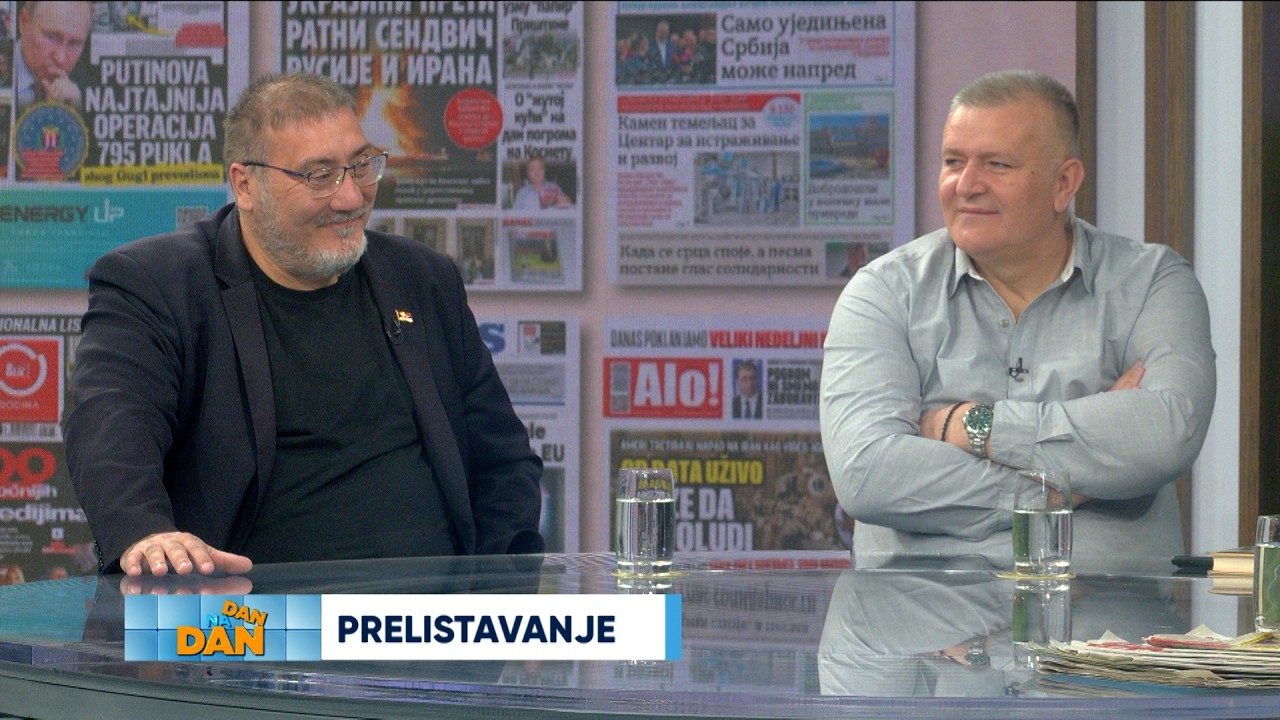 DAN NA DAN 16.03.2026. - PRELISTAVANJE - TOMISLAV BOKAN I DEJAN BULATOVIĆ