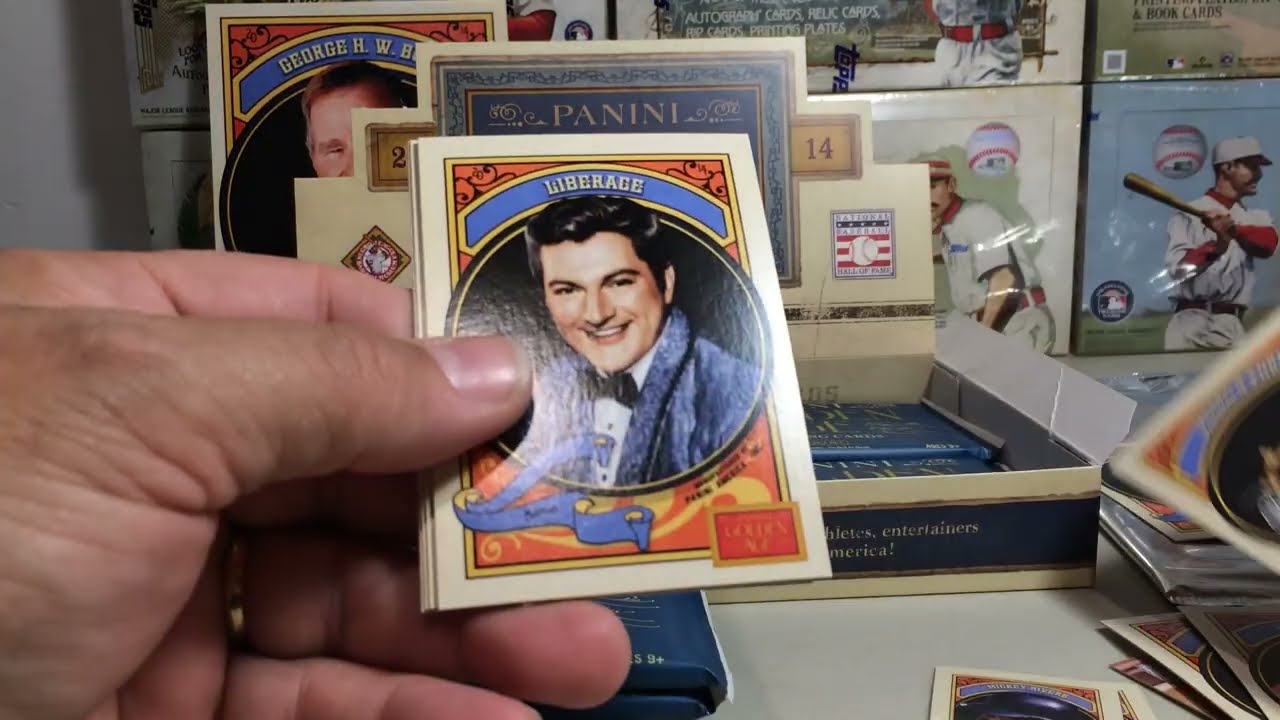Opening Hobby Box #4 of 2014 Panini Golden Age Baseball & Pop Culture Americana Trading Cards