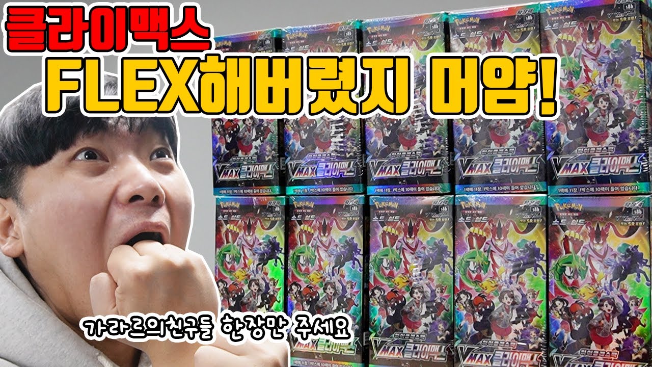포켓몬 클라이맥스 FLEX 해버렸지머얌 (속마음..가격좀 내려주세요) 가라르의친구들제발